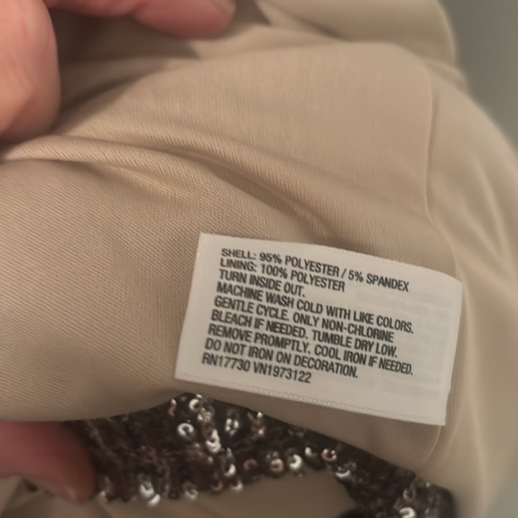 Ava & Viv Sequined Pullover Lined Ombre Dress size 2X - Picture 10 of 10